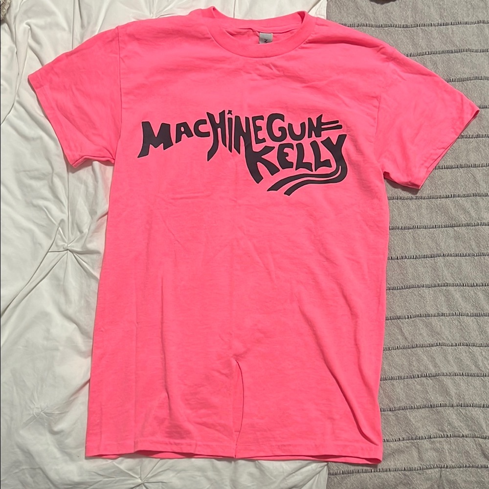 Pink Machine Gun Kelly Graphic T-Shirt